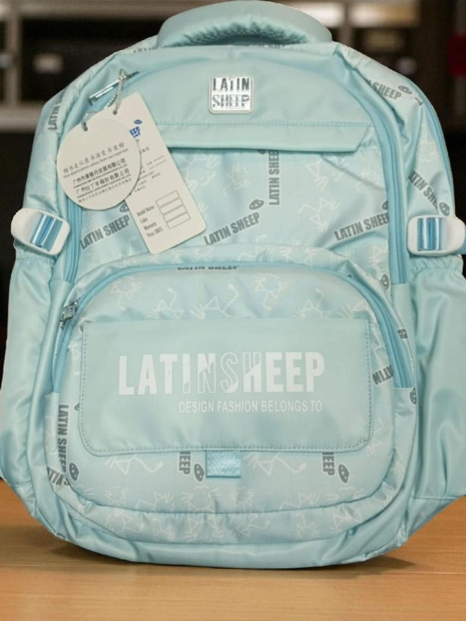 LATIN SHEEP premium and stylist school bag